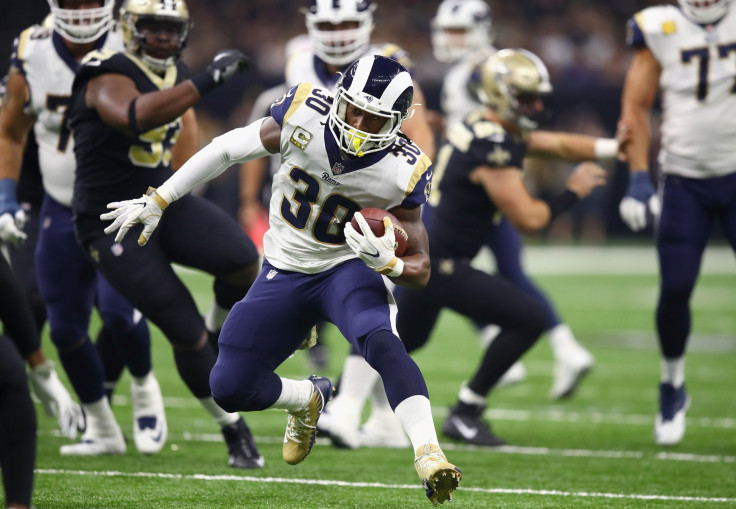 Todd Gurley Rams Saints 