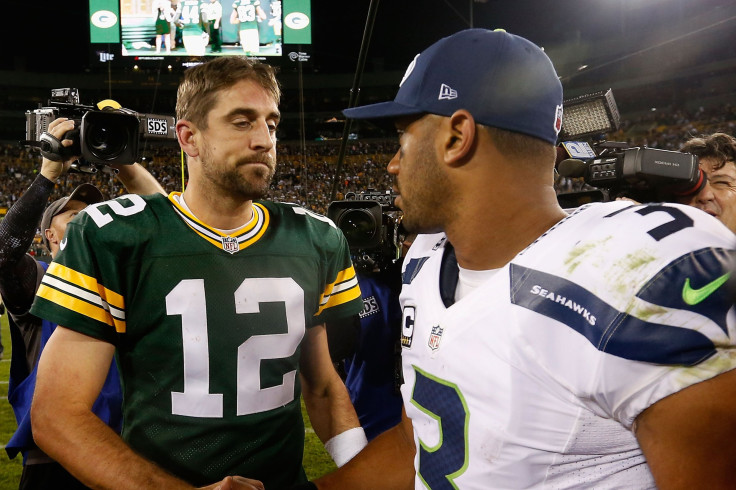 Russell Wilson Aaron Rodgers