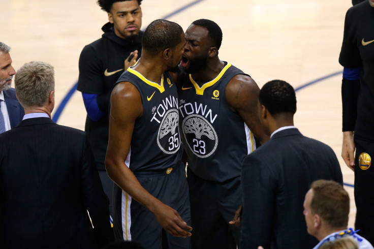 kevin durant draymond green warriors