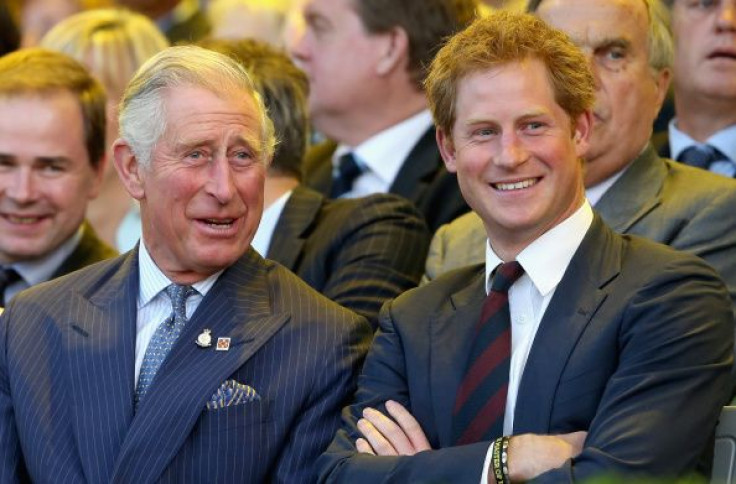 Prince Harry and Prince Charles