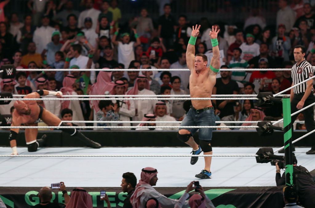 JOHN CENA FIGURE WWE JAKKS PACIFIC WRESTLING COLLECTIBLE TOY RARE CAMO PANTS  NXT | eBay