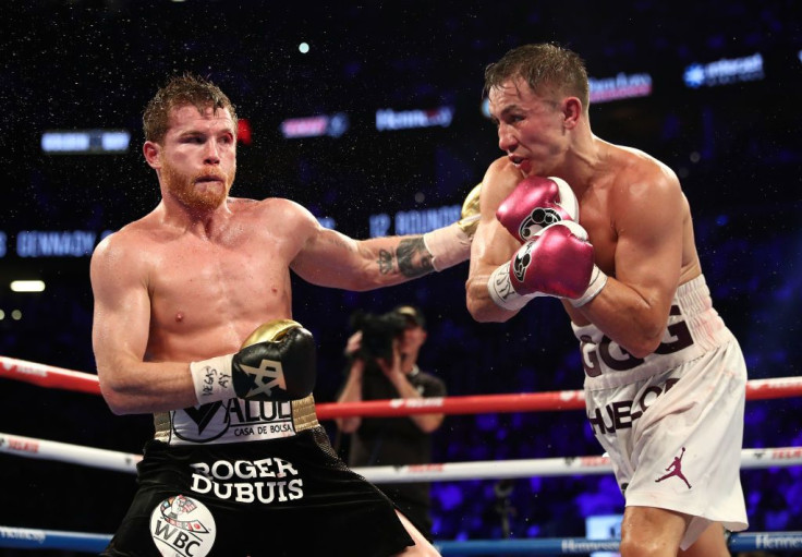 Canelo Alvarez and Gennady Golovkin