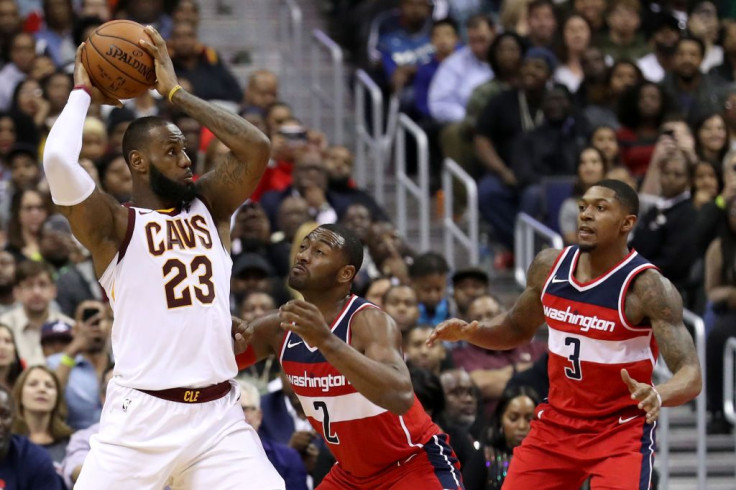 LeBron James, John Wall and Bradley Beal