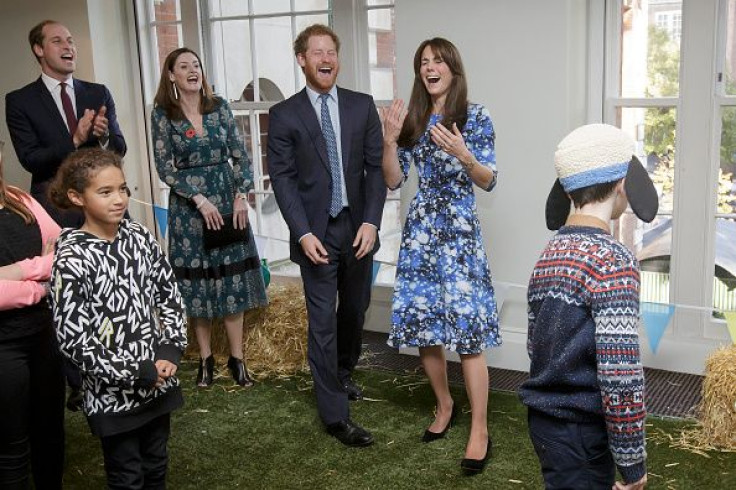 Prince William, Prince Harry and Middleton