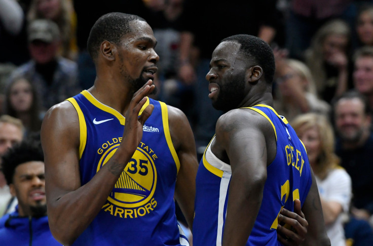 Kevin Durant and Draymond Green