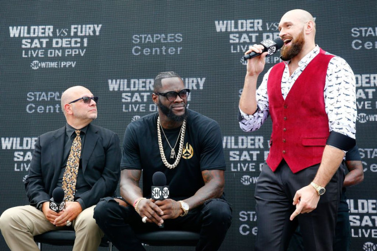 Deontay Wilder and Tyson Fury