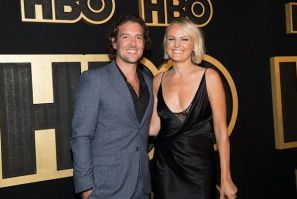 GettyImages-1035471556 Malin Akerman and Jack Donnelly