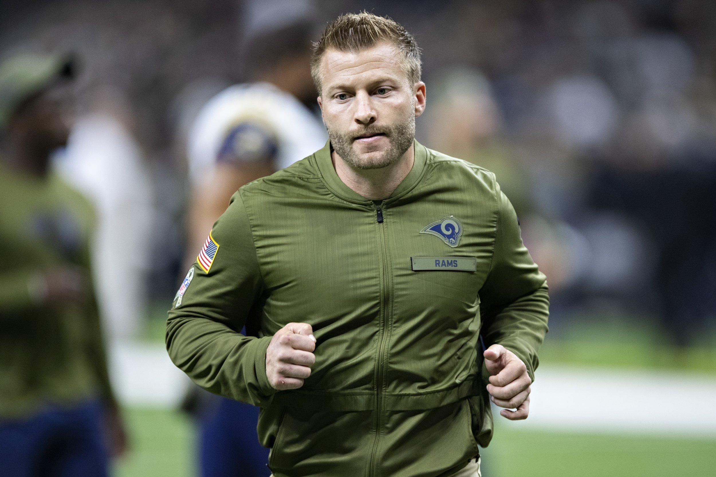 Rams Coach McVay Confirms Malcolm Brown Injury, Discusses 2nd NFC West ...