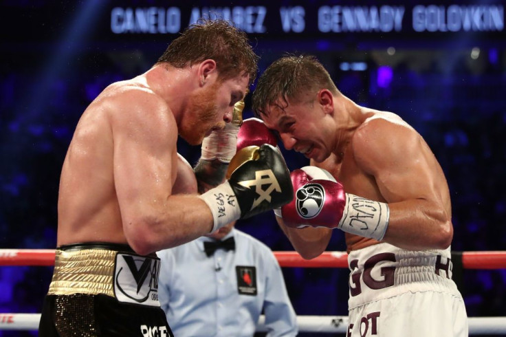 Canelo Alvarez and Gennady Golovkin