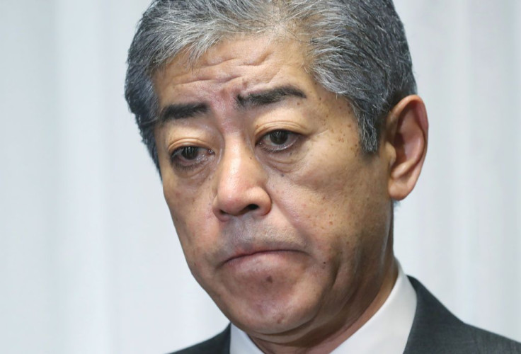 Japanese Defence Minister Takeshi Iwaya