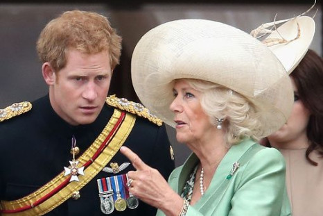 Prince Harry and Camilla Parker Bowles