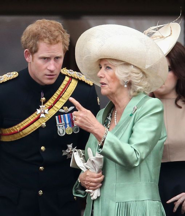 Prince Harry and Camilla Parker Bowles