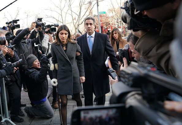 Who Is Samantha Blake Cohen Michael Cohens Daughter Walks With Him To Courthouse With Crutch