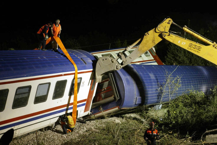 turkey train crash