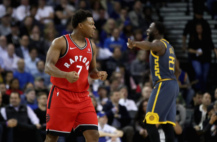 Kyle Lowry Raptors Warriors