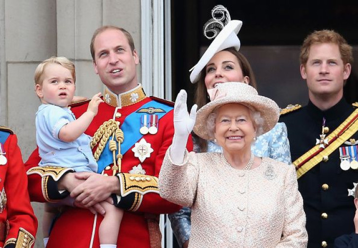 Prince George and Prince Harry