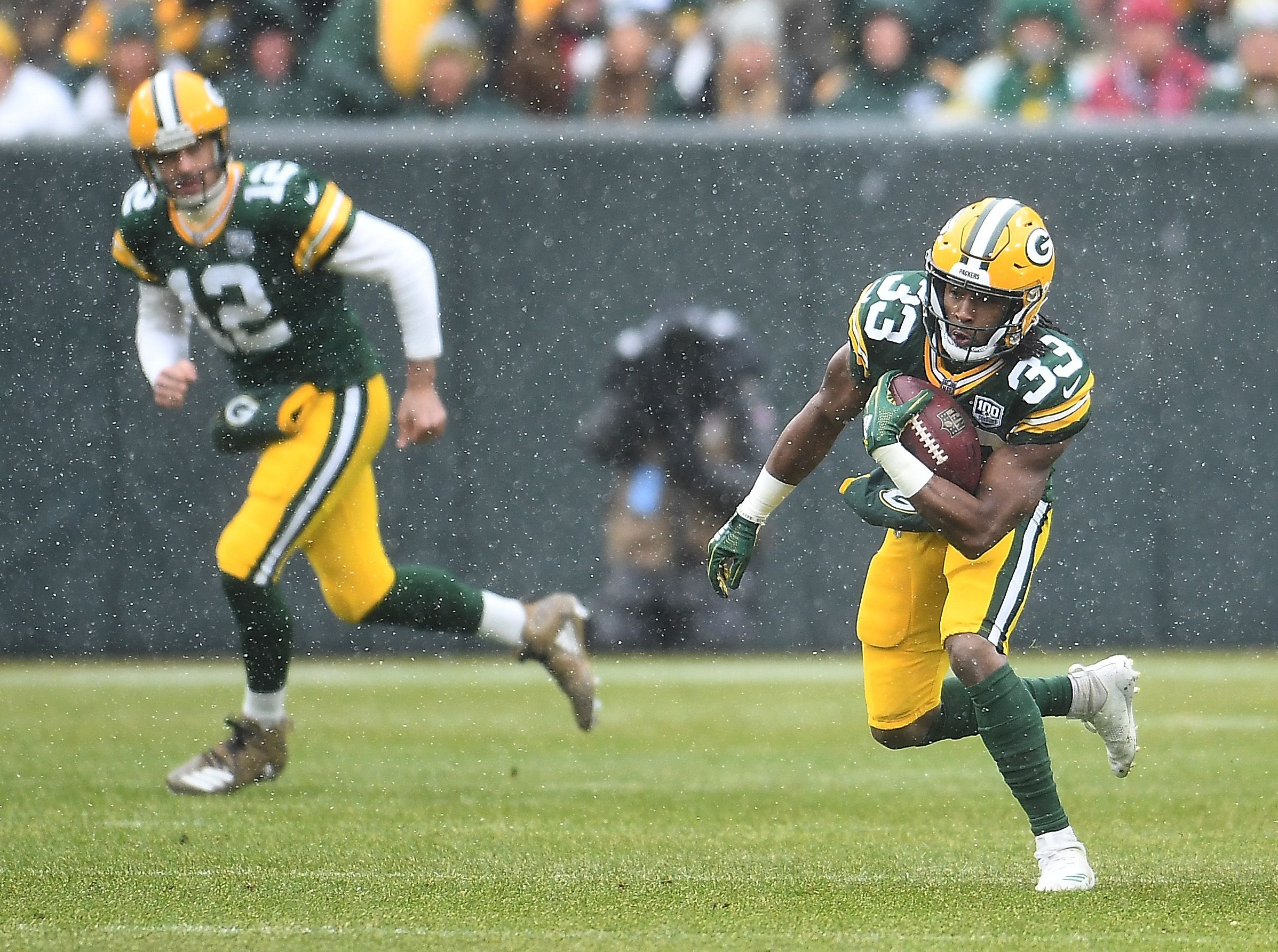 Green Bay Packers Injury News RB Aaron Jones Out With Injury vs