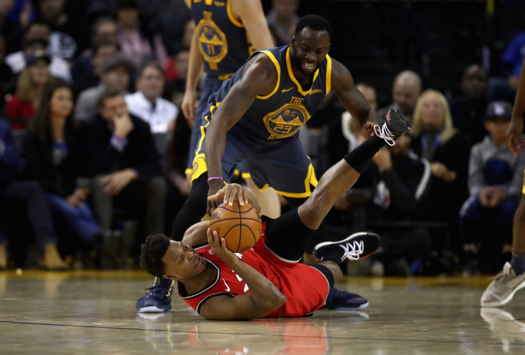 Kyle Lowry Raptors Warriors