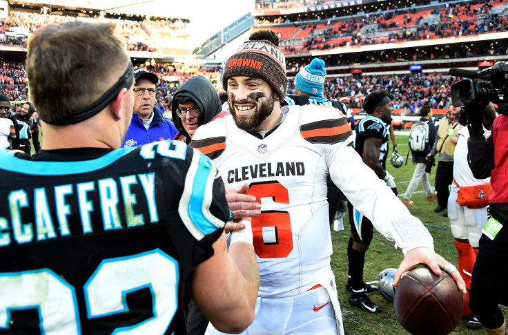 Baker Mayfield Browns Panthers
