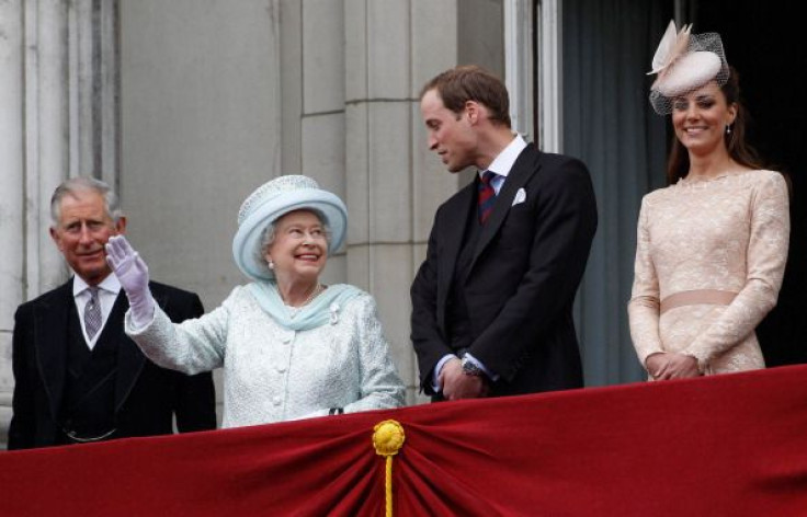 Prince Charles, Queen Elizabeth II and Prince William