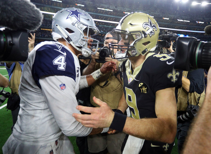 Drew Brees Saints Cowboys