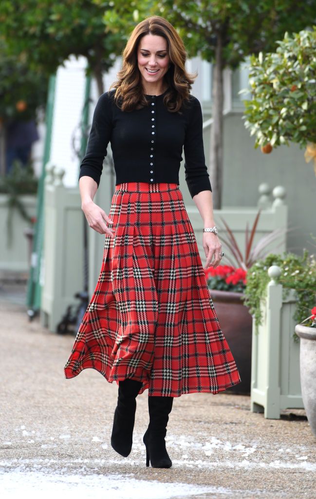 Kate Middleton Style: How To Copy Duchess' Emilia Wickstead Tartan Look ...