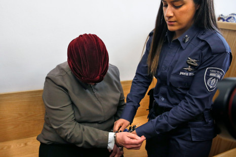 Woman Handcuffed