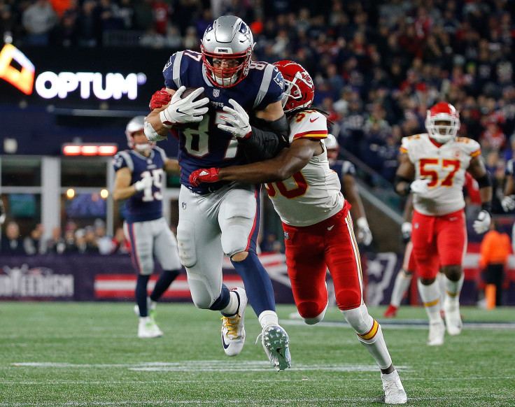 Rob Gronkowski Patriots Chiefs