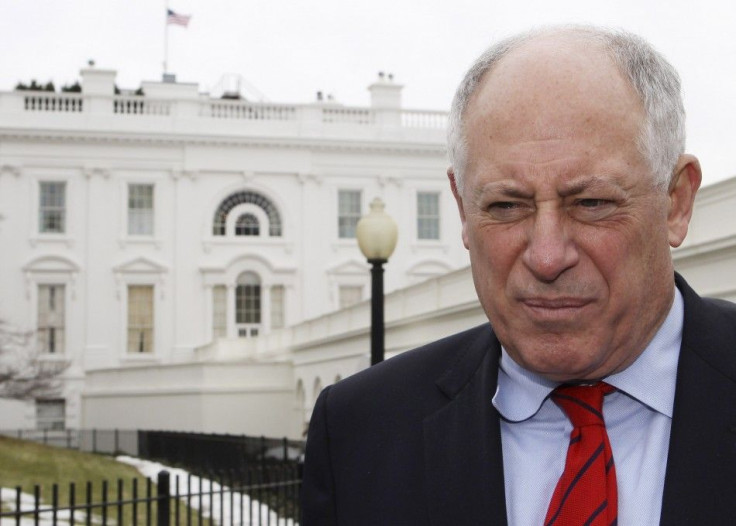 Illinois Governor Quinn speaks after National Governors Association meeting at the White House in Washington