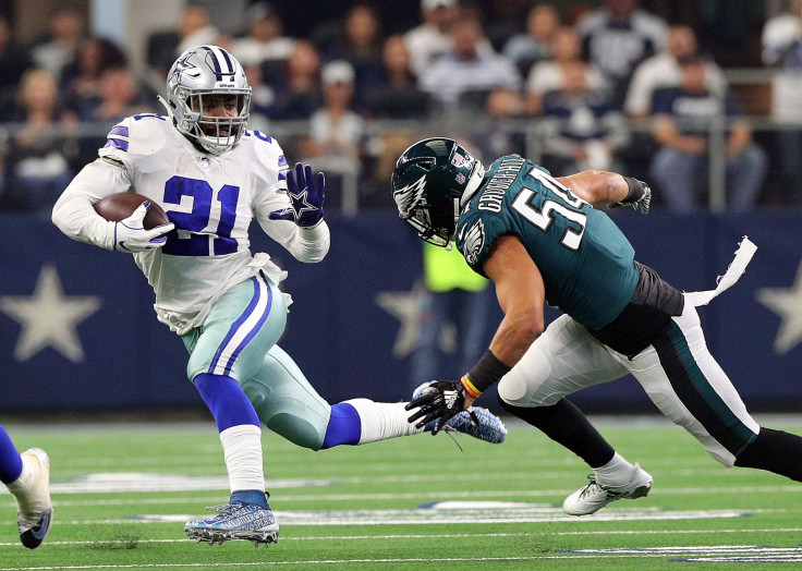 Ezekiel Elliott Cowboys Eagles