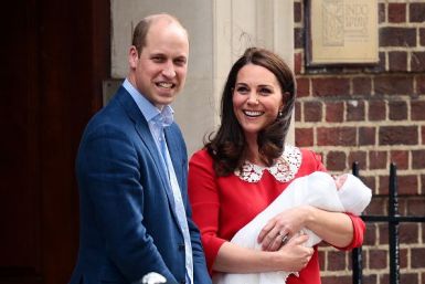 Prince William, Kate Middleton and Prince Louis