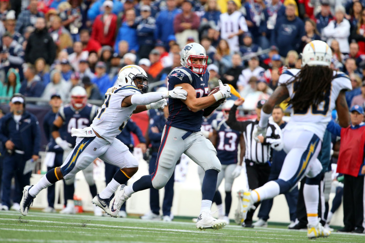 Rob Gronkowski Patriots Chargers