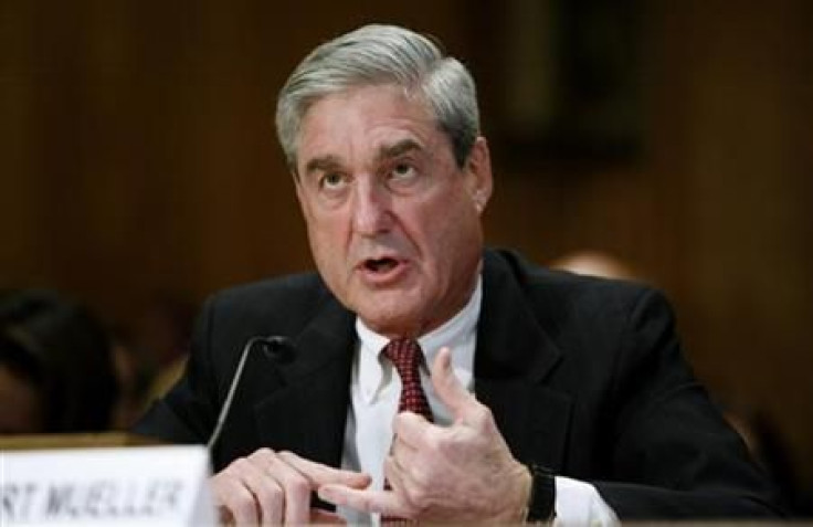 FBI Director Robert Mueller testifies before Senate Homeland Security and Government Affairs hearing on Capitol Hill in Washington