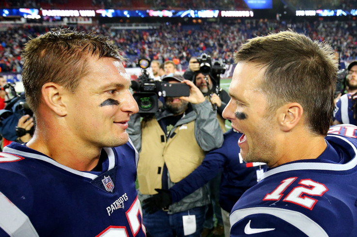 Tom Brady Rob Gronkowski Patriots