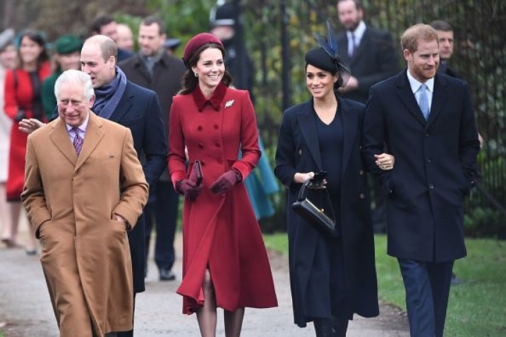 Prince Charles, Kate Middleton, Meghan Markle, Prince William and Prince Harry