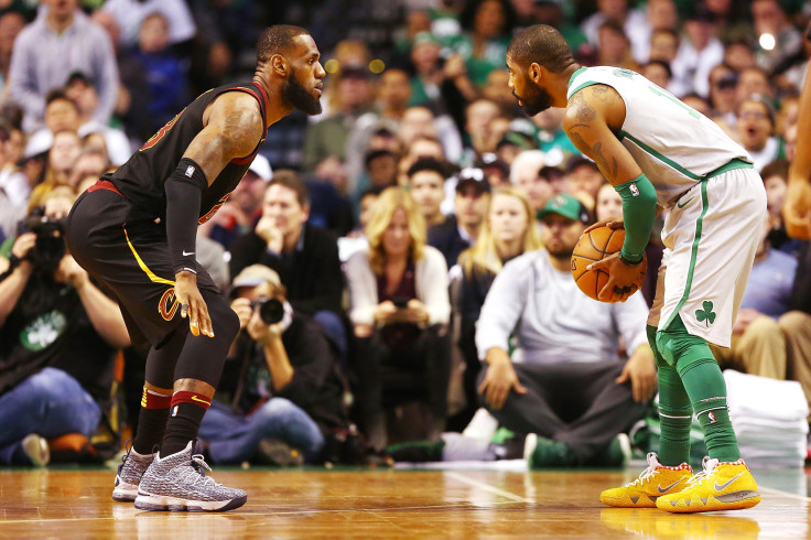 Kyrie Irving and LeBron James