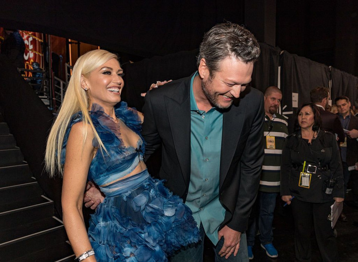 Gwen Stefani and Blake Shelton