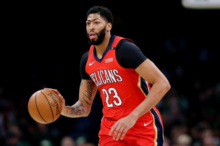 Anthony Davis Pelicans Celtics