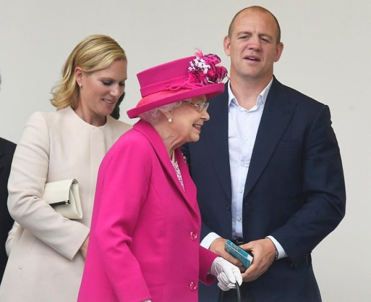 Zara Tindall, Mike Tindall, Queen Elizabeth II