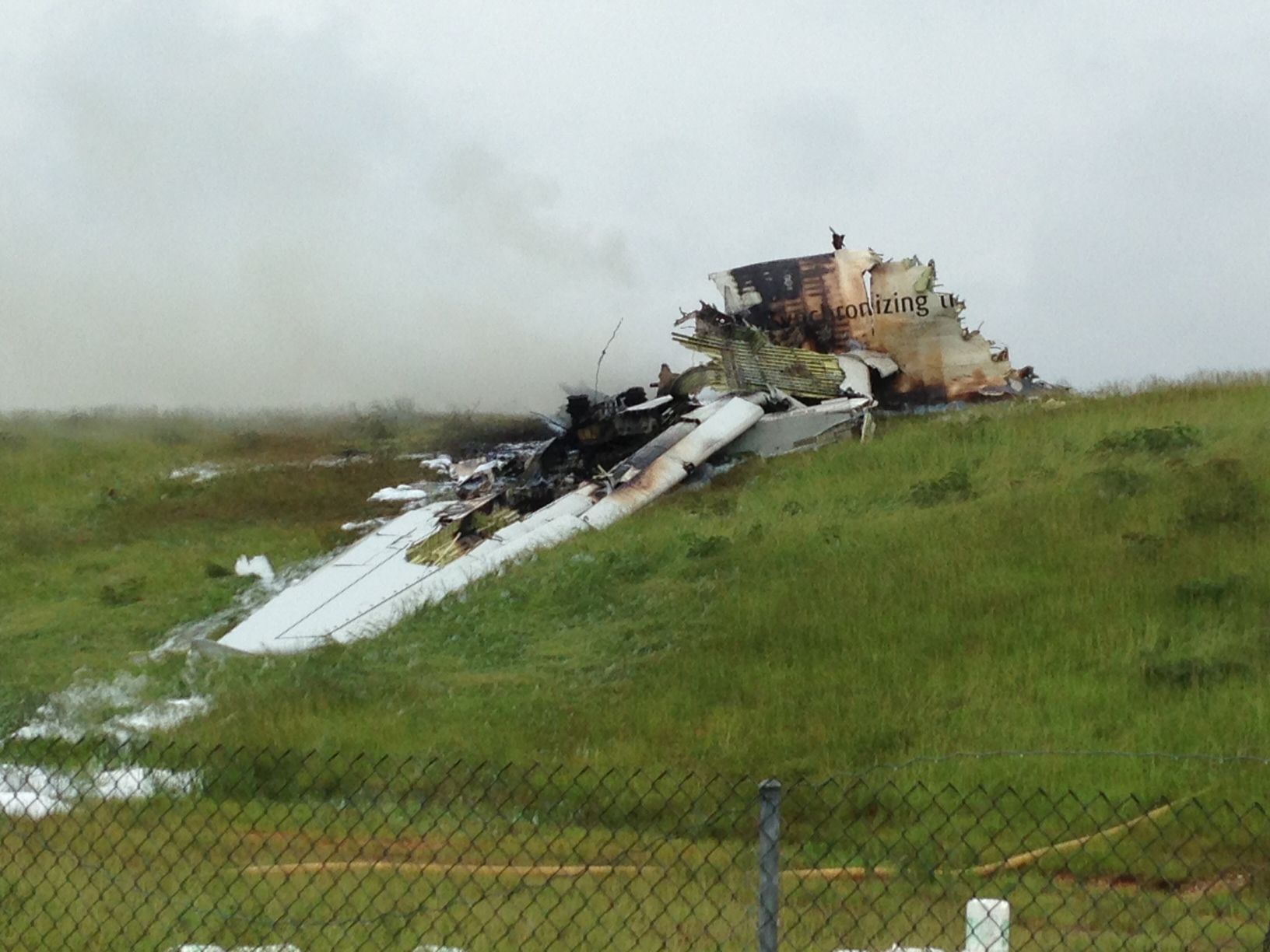 Plane CrashLands On Tennessee Highway, Clipping Power Lines And