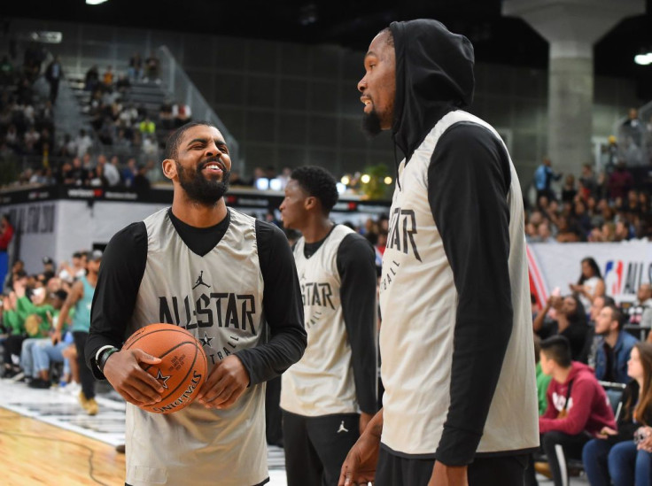 Kyrie Irving and Kevin Durant