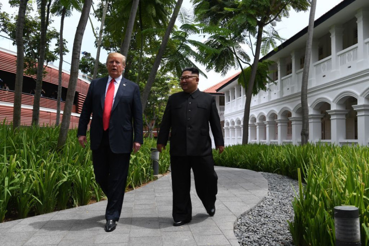 Trump and Kim in Singapore