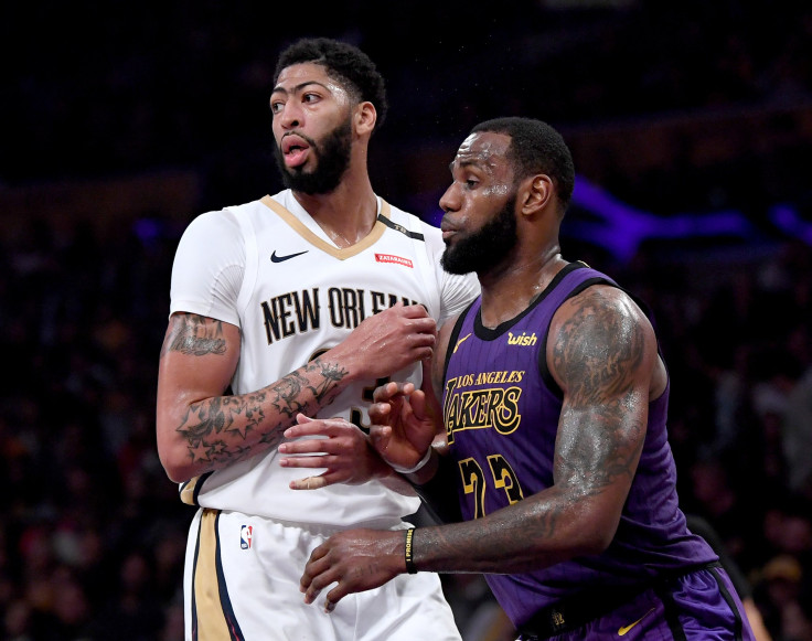 Anthony Davis Pelicans Lakers