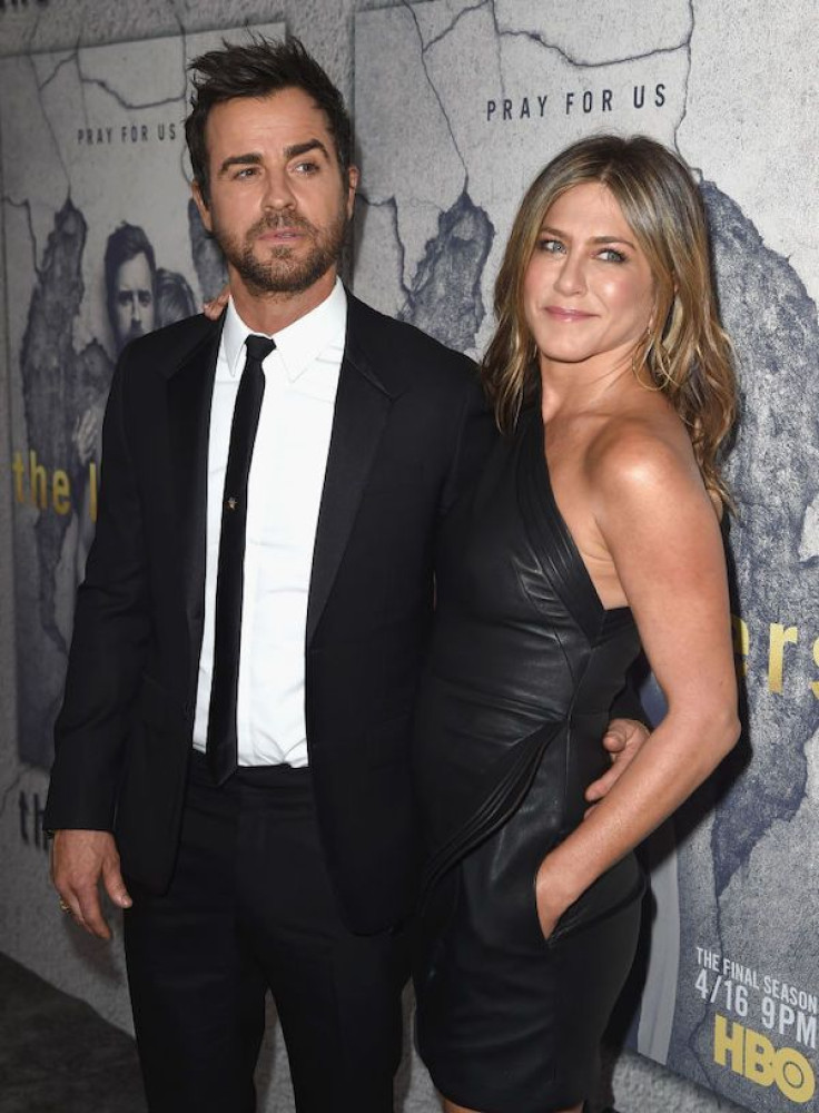 Justin Theroux and Jennifer Aniston