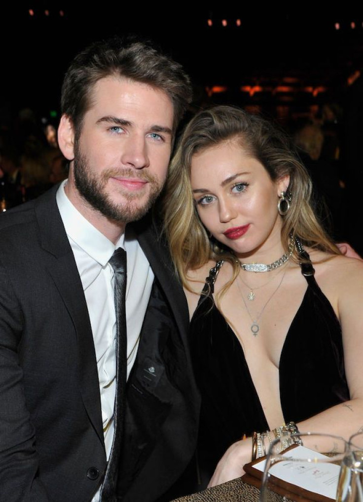 Liam Hemsworth and Miley Cyrus