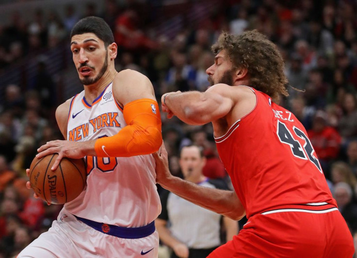 Enes Kanter and Robin Lopez