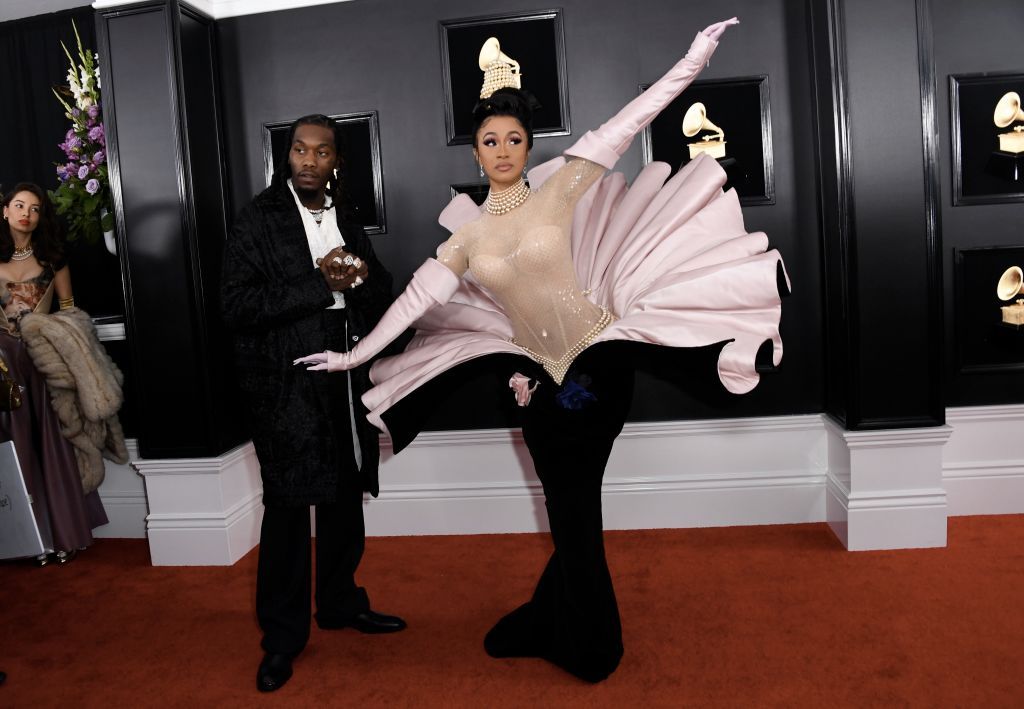 Cardi b grammys 2019 dress sale