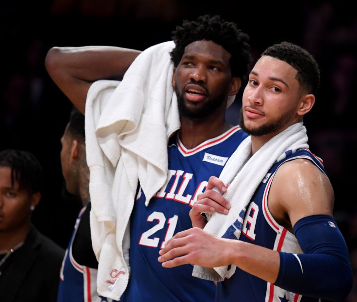 Joel Embiid and Ben Simmons