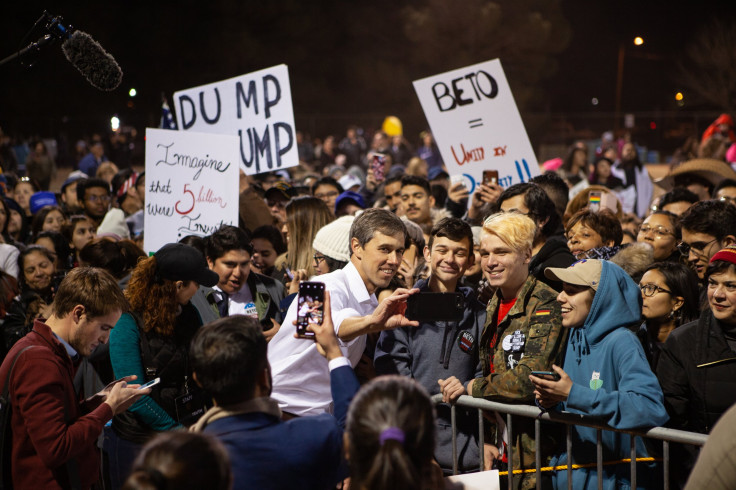 Beto O'Rourke at El Paso rally