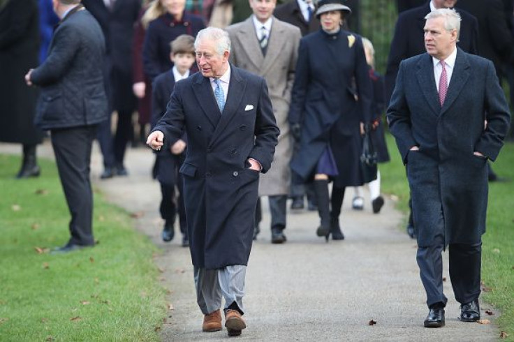 Prince Charles and Prince Andrew